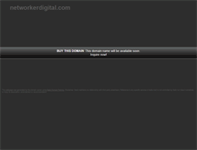 Tablet Screenshot of networkerdigital.com